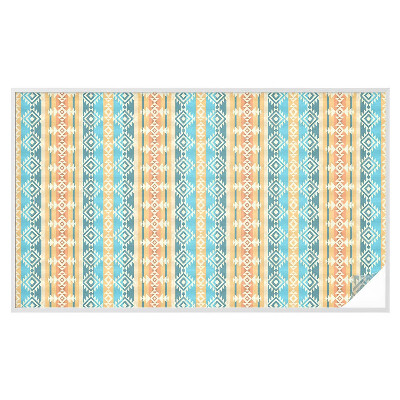 Pellicola adesiva effetto vetrata colorata Motivi geometrici