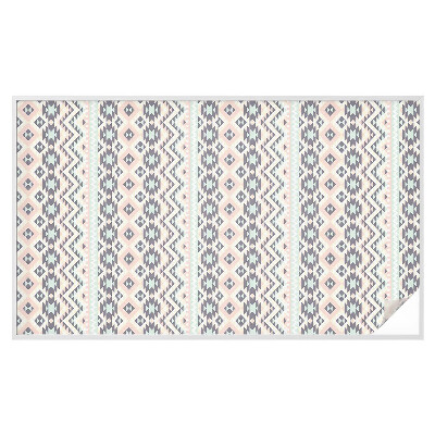 Pellicola per vetri privacy Geometria pastello