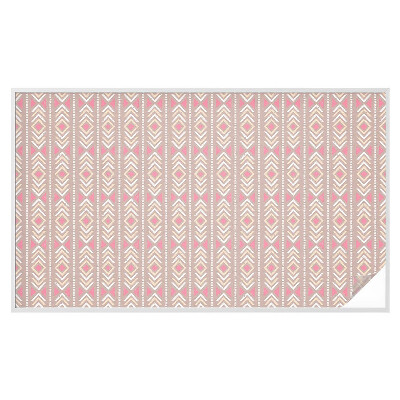 Pellicola decorativa per vetri Rombi etnici