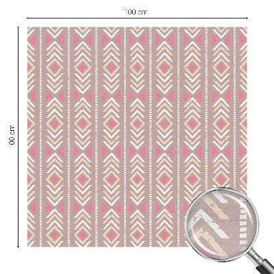 Pellicola decorativa per vetri Rombi etnici