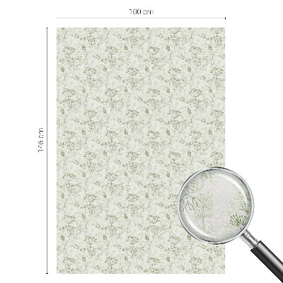 Pellicola per vetri effetto vetrata Motivo botanico