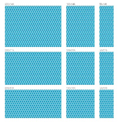 Pellicola per vetri effetto ghiaccio colorato Cubi geometrici