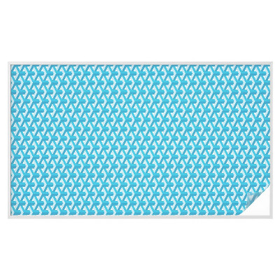 Pellicola per vetri effetto ghiaccio colorato Cubi geometrici