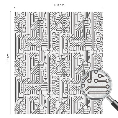 Pellicola adesiva effetto vetrata colorata Tema tecnico