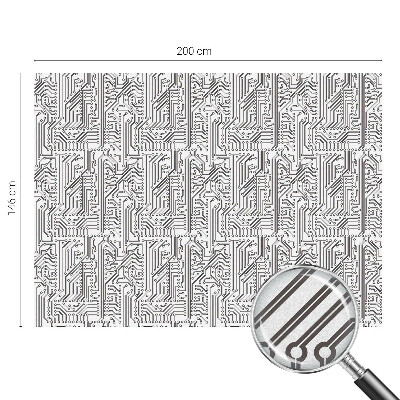 Pellicola adesiva effetto vetrata colorata Tema tecnico