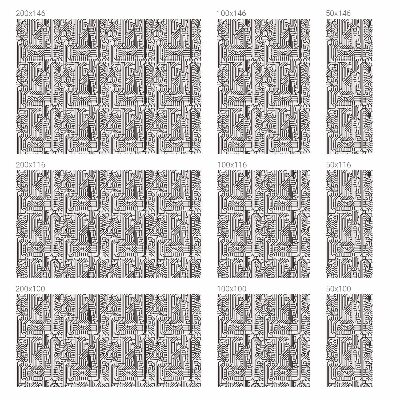 Pellicola adesiva effetto vetrata colorata Tema tecnico