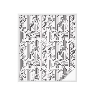 Pellicola adesiva effetto vetrata colorata Tema tecnico