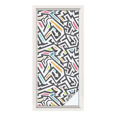 Pellicola decorativa per vetri Geometria astratta