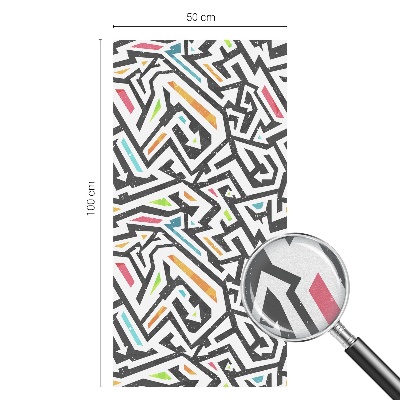 Pellicola decorativa per vetri Geometria astratta