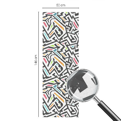 Pellicola decorativa per vetri Geometria astratta