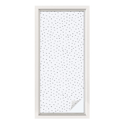 Pellicola adesiva effetto vetrata colorata Triangoli geometrici