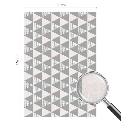 Pellicola per vetri effetto ghiaccio colorato Geometria moderna