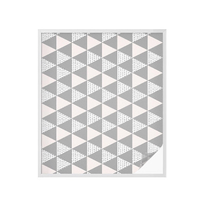 Pellicola per vetri effetto ghiaccio colorato Geometria moderna