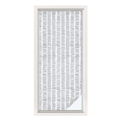 Pellicola per vetri effetto vetrata Linee minimaliste