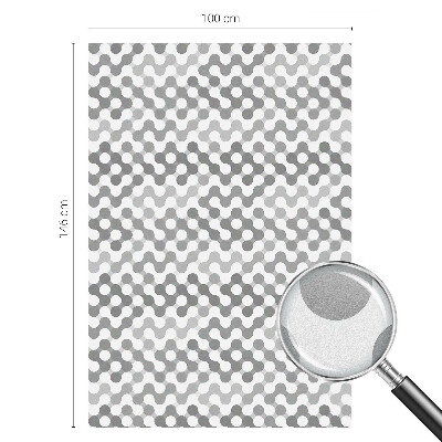 Pellicola adesiva effetto vetrata colorata Geometria delle onde