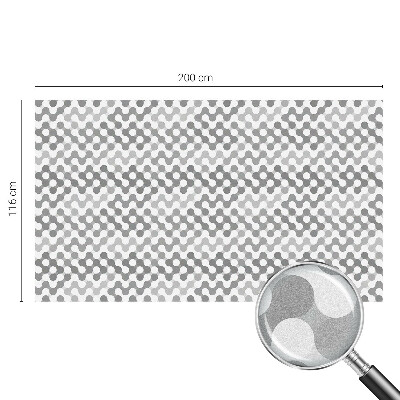 Pellicola adesiva effetto vetrata colorata Geometria delle onde