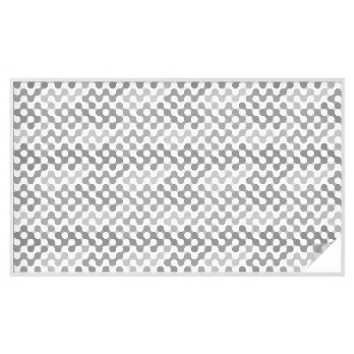 Pellicola adesiva effetto vetrata colorata Geometria delle onde