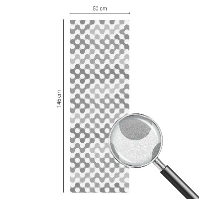 Pellicola adesiva effetto vetrata colorata Geometria delle onde