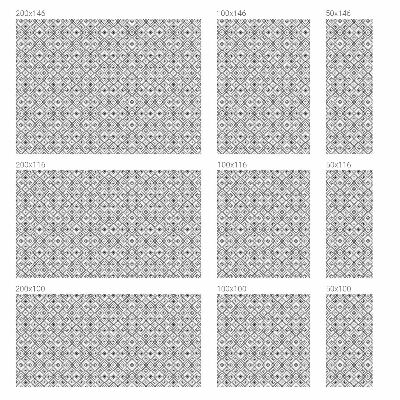 Pellicola per vetri effetto ghiaccio colorato Armonia rombica
