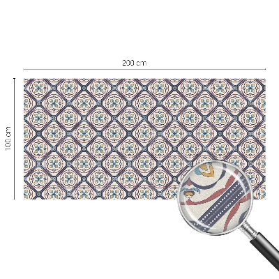 Pellicola per vetri privacy Motivo a piastrelle