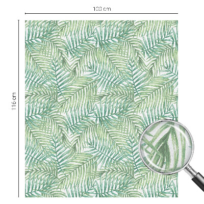 Pellicola decorativa per vetri felce verde
