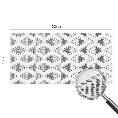 Pellicola per vetri effetto ghiaccio colorato Diamanti geometrici