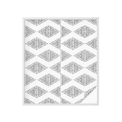 Pellicola per vetri effetto ghiaccio colorato Diamanti geometrici