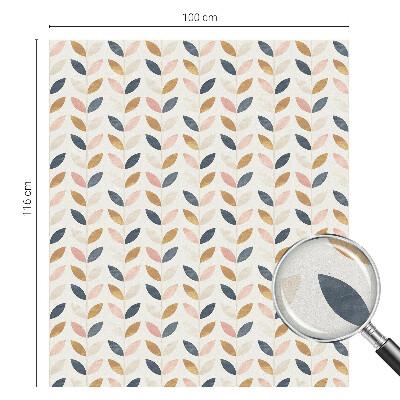 Pellicola per vetri privacy Motivo a foglie