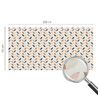 Pellicola per vetri privacy Motivo a foglie