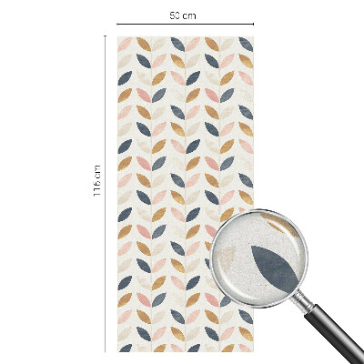 Pellicola per vetri privacy Motivo a foglie