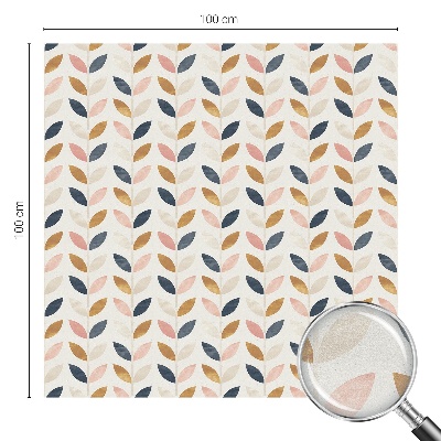 Pellicola per vetri privacy Motivo a foglie