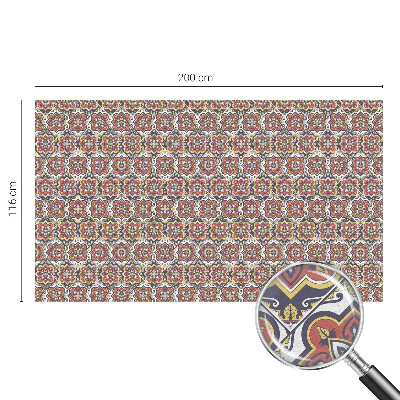 Pellicola decorativa per vetri Ornamento floreale