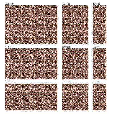 Pellicola decorativa per vetri Ornamento floreale