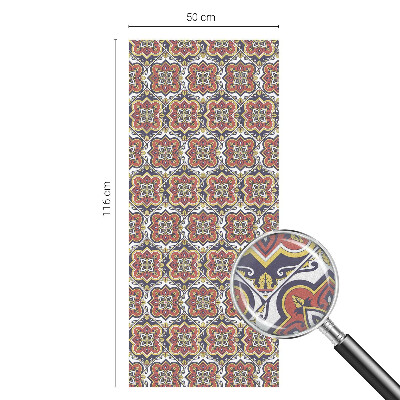 Pellicola decorativa per vetri Ornamento floreale