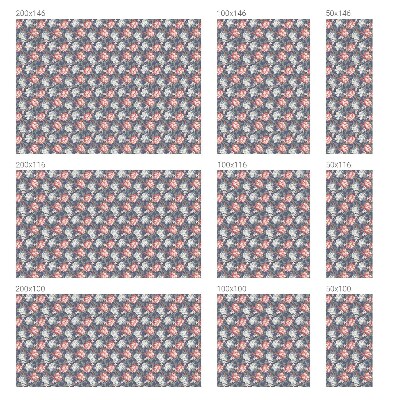 Pellicola per vetri effetto ghiaccio colorato Eleganza floreale