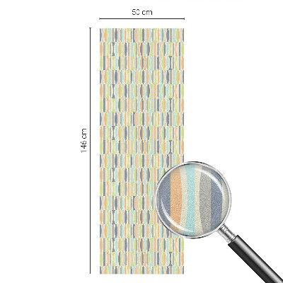 Pellicola per vetri effetto vetrata Modelli ovali