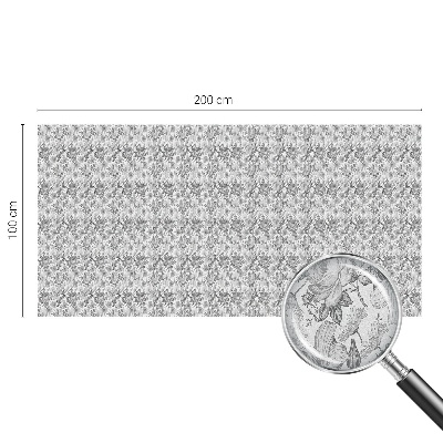 Pellicola per vetri effetto vetrata Eleganza floreale