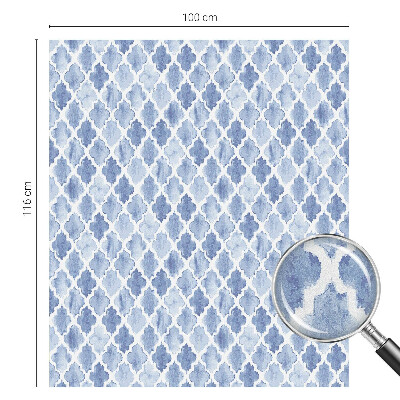 Pellicola adesiva effetto vetrata colorata Eleganza dell'acquerello