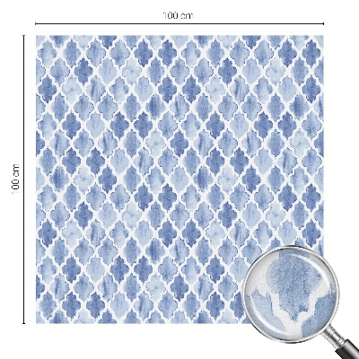 Pellicola adesiva effetto vetrata colorata Eleganza dell'acquerello