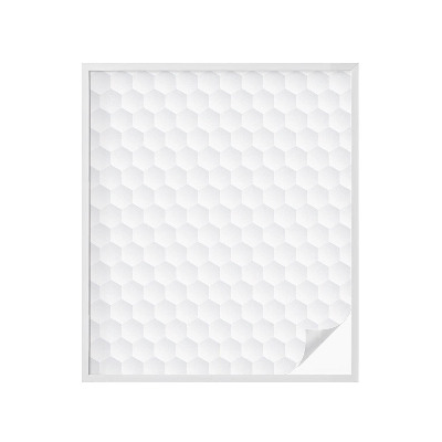 Pellicola per vetri effetto vetrata Mosaico bianco