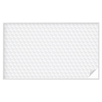 Pellicola per vetri effetto vetrata Mosaico bianco