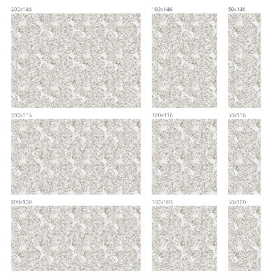 Pellicola adesiva effetto vetrata colorata Ornamento vegetale