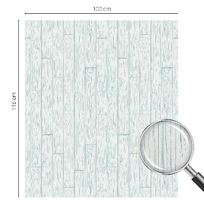 Pellicola per vetri effetto vetrata Modello in legno