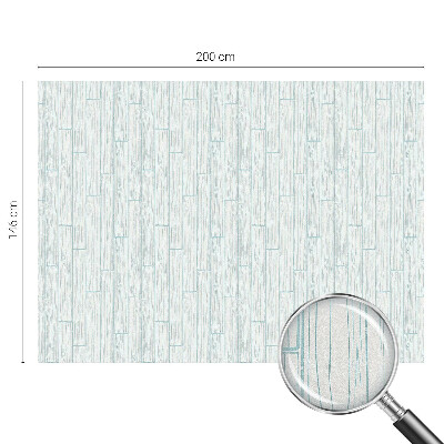 Pellicola per vetri effetto vetrata Modello in legno
