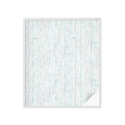 Pellicola per vetri effetto vetrata Modello in legno