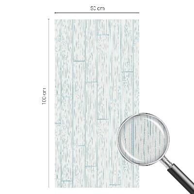 Pellicola per vetri effetto vetrata Modello in legno