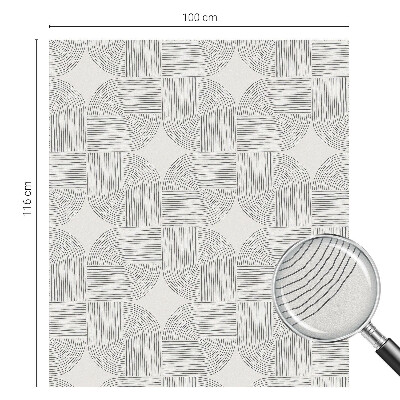 Pellicola per vetri effetto ghiaccio colorato Simmetria pacifica