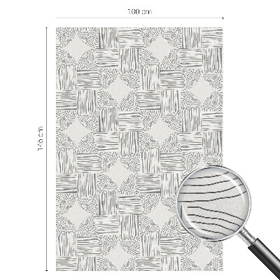 Pellicola per vetri effetto ghiaccio colorato Simmetria pacifica