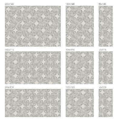 Pellicola per vetri effetto ghiaccio colorato Simmetria pacifica