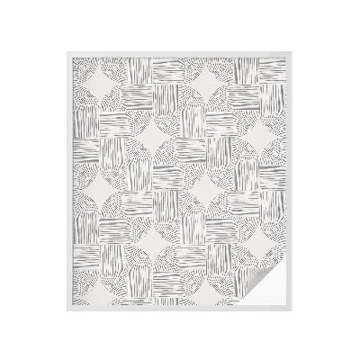 Pellicola per vetri effetto ghiaccio colorato Simmetria pacifica